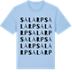 Blue Soul t-shirt med Salarp ordlek t-shirt