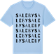 Blue Soul t-shirt med Saleby ordlek t-shirt