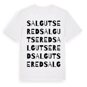 Salgutsered ordlek t-shirt – ekologisk bomull t-shirt från Pinshirt