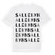 Sallebyn ordlek t-shirt