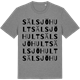 Mid Heather Gray t-shirt med Sälsjöhult ordlek t-shirt