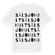 Sälsjöhult ordlek t-shirt