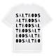 Saltbod ordlek t-shirt