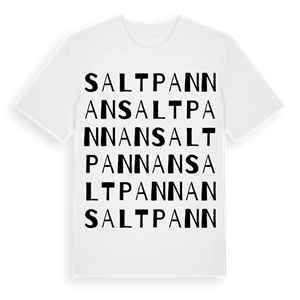 Saltpannan ordlek t-shirt – ekologisk bomull t-shirt från Pinshirt