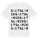 Saltskaven ordlek t-shirt