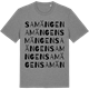Mid Heather Gray t-shirt med Samängen ordlek t-shirt