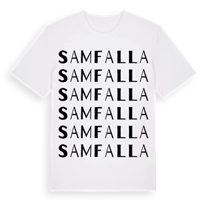 Samfalla ordlek t-shirt – ekologisk bomull t-shirt från Pinshirt