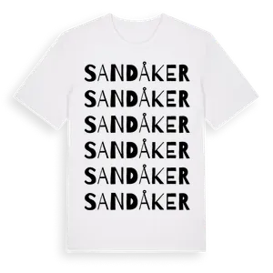 Sandåker ordlek t-shirt – ekologisk bomull t-shirt från Pinshirt