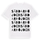 Sändarhöjden ordlek t-shirt