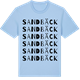 Blue Soul t-shirt med Sandbäck ordlek t-shirt