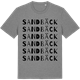 Mid Heather Gray t-shirt med Sandbäck ordlek t-shirt