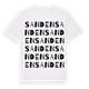 Sanden ordlek t-shirt