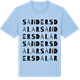 Blue Soul t-shirt med Sanders dalar ordlek t-shirt
