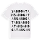Sandgatan ordlek t-shirt