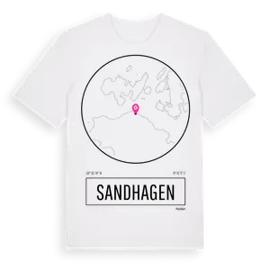 Sandhagen t-shirt – ekologisk bomull t-shirt från Pinshirt