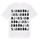 Sandrödjan ordlek t-shirt