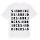 Sandruder ordlek t-shirt