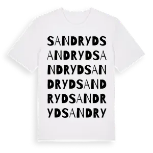 Sandryd ordlek t-shirt – ekologisk bomull t-shirt från Pinshirt