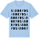 Blue Soul t-shirt med Sandryd ordlek t-shirt