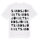Sandsjöhult ordlek t-shirt