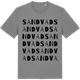 Mid Heather Gray t-shirt med Sandvad ordlek t-shirt