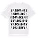 Sandvad ordlek t-shirt