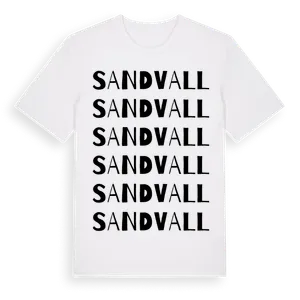 Sandvall ordlek t-shirt – ekologisk bomull t-shirt från Pinshirt