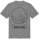Mid Heather Gray t-shirt med Sandvallsäng t-shirt
