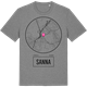 Mid Heather Gray t-shirt med Sanna t-shirt