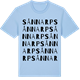 Blue Soul t-shirt med Sånnarp ordlek t-shirt