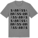 Mid Heather Gray t-shirt med Sannäs ordlek t-shirt