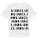 Sannelund ordlek t-shirt
