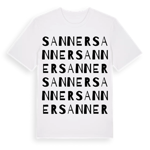 Sanner ordlek t-shirt – ekologisk bomull t-shirt från Pinshirt