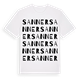 Sanner ordlek t-shirt