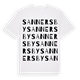 Sannersby ordlek t-shirt