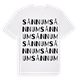 Sånnum ordlek t-shirt