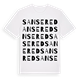 Sansered ordlek t-shirt