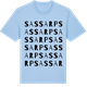 Blue Soul t-shirt med Sassarp ordlek t-shirt