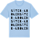 Blue Soul t-shirt med Säter-Kroken ordlek t-shirt