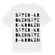 Säter-Kroken ordlek t-shirt