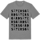 Mid Heather Gray t-shirt med Säters gård ordlek t-shirt
