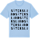 Blue Soul t-shirt med Säterslund ordlek t-shirt