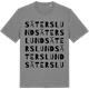 Mid Heather Gray t-shirt med Säterslund ordlek t-shirt