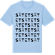 Blue Soul t-shirt med Sätet ordlek t-shirt