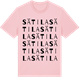 Pink Cotton t-shirt med Sätila ordlek t-shirt