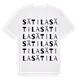 White t-shirt med Sätila ordlek t-shirt