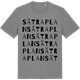 Mid Heather Gray t-shirt med Sätraplan ordlek t-shirt