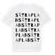 Sätraplan ordlek t-shirt