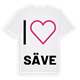 Jag älskar Säve t-shirt stort tryck