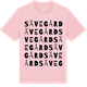 Pink Cotton t-shirt med Säve gård ordlek t-shirt